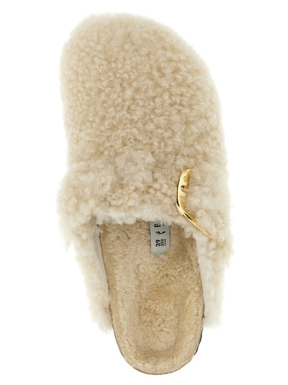 'Boston Big Buckle' sabots Flat shoes
