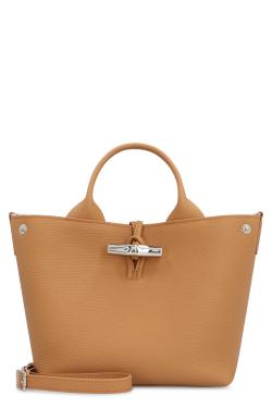 Longchamp S Le Roseau Leather handbag