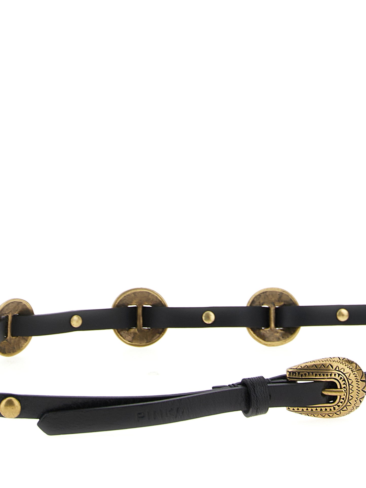 Engraved plaque belt Belts