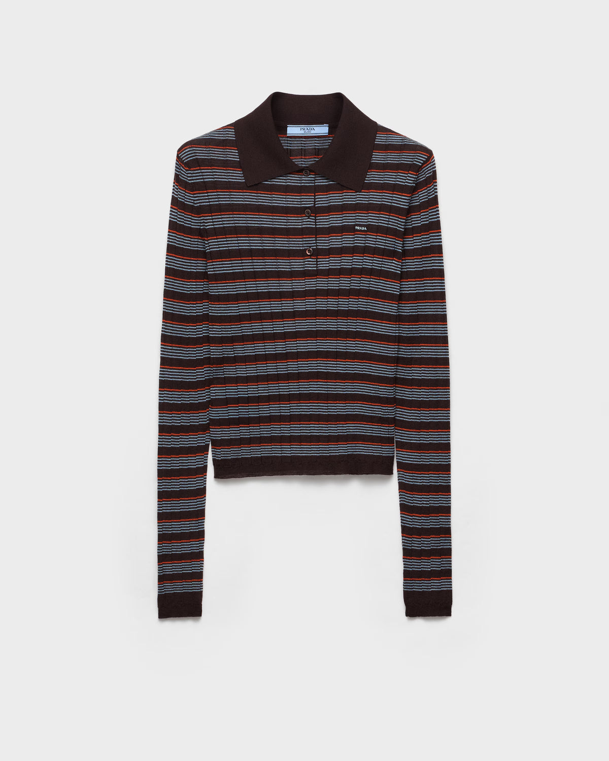 Prada Striped polo