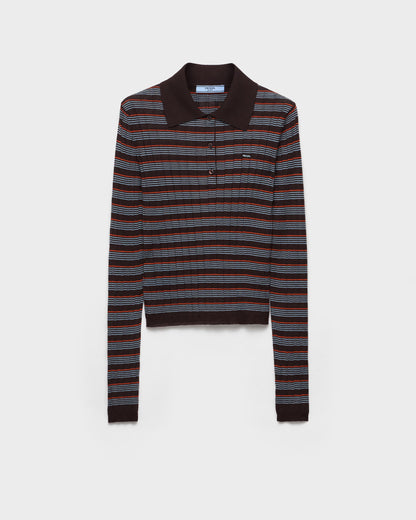 Prada Striped polo