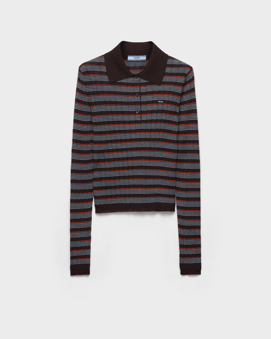Prada Striped polo