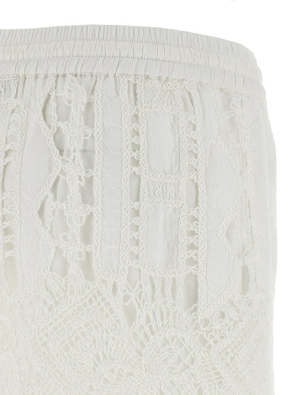 Macramé shorts Bermuda, short
