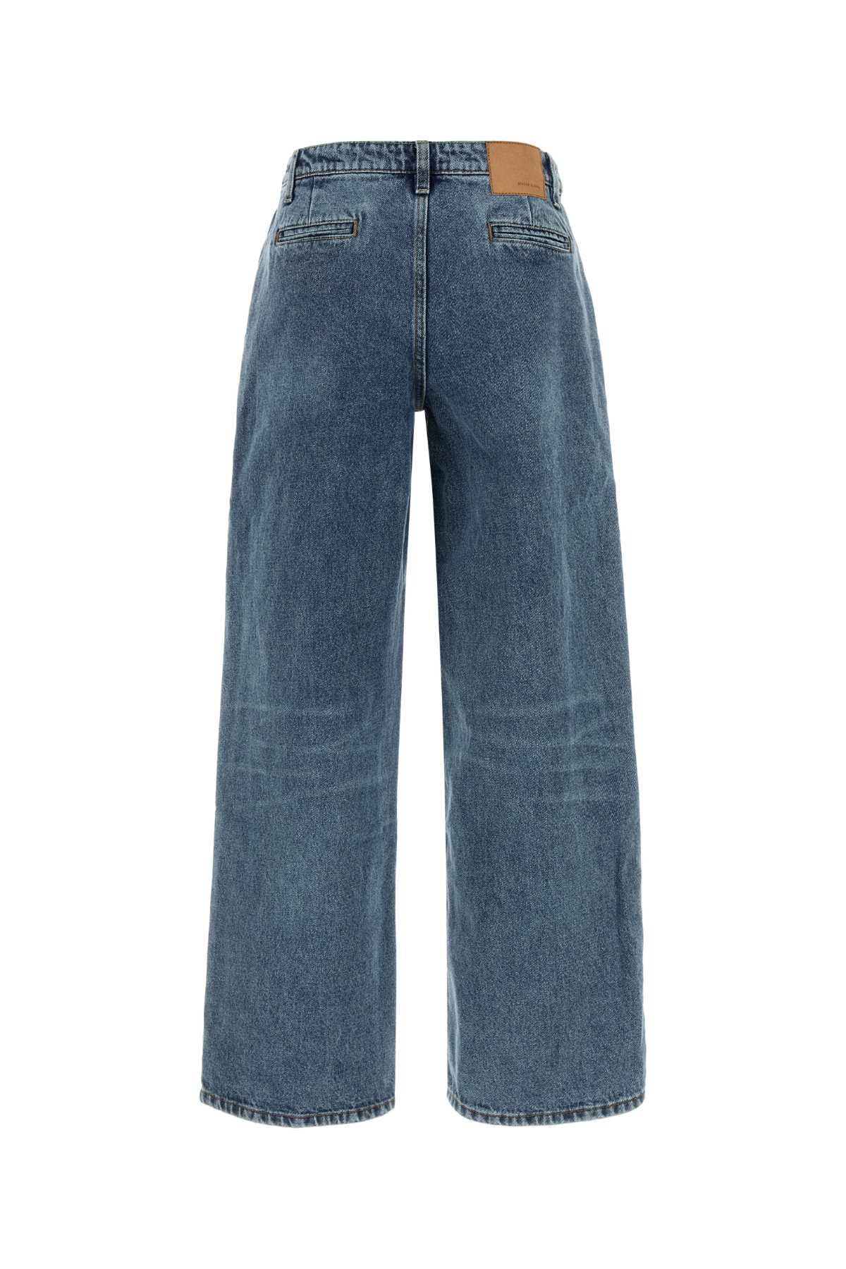 Magda Butrym Re26 denim 03 pants dark blue