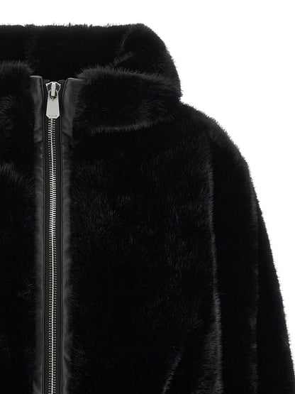 'Bagels' bomber jacket Fur