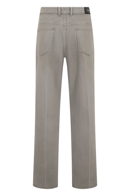 Straight wool trousers with high waist RTW