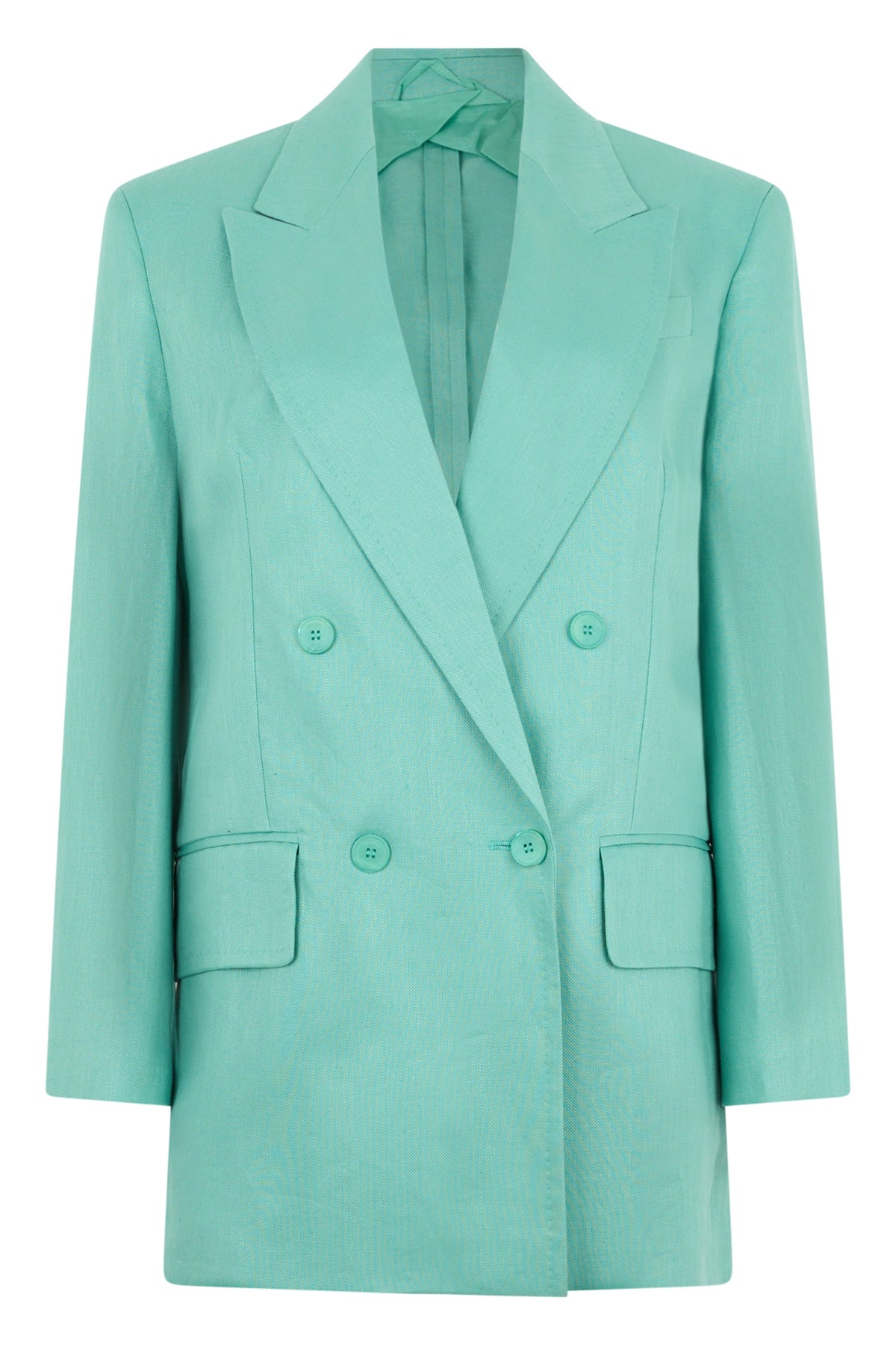 Unlined double-breasted blazer RTW