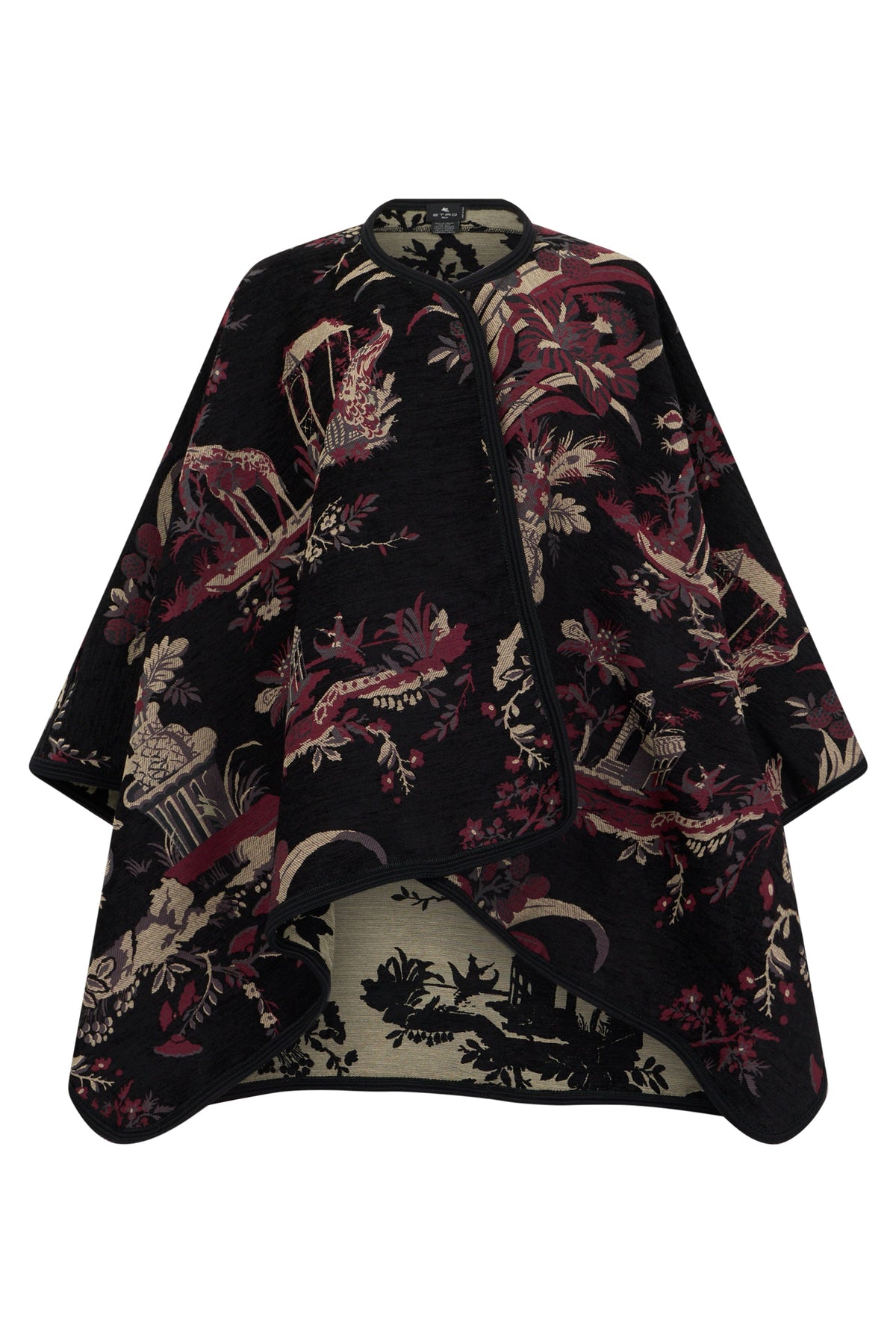 Cape with paisley pattern ACC
