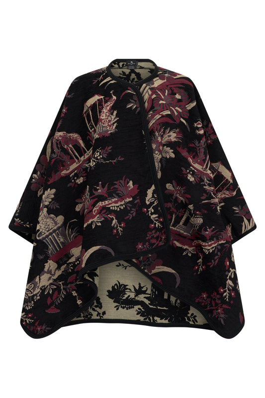 Cape with paisley pattern ACC