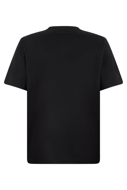 Black cotton T-shirt RTW