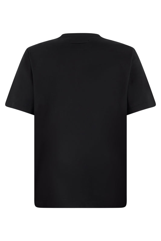 Black cotton T-shirt RTW