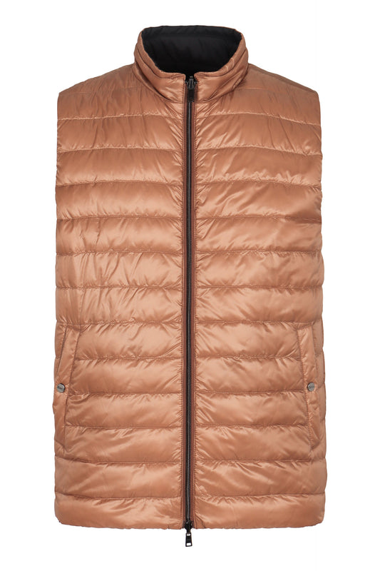 Reversible nylon gilet RTW