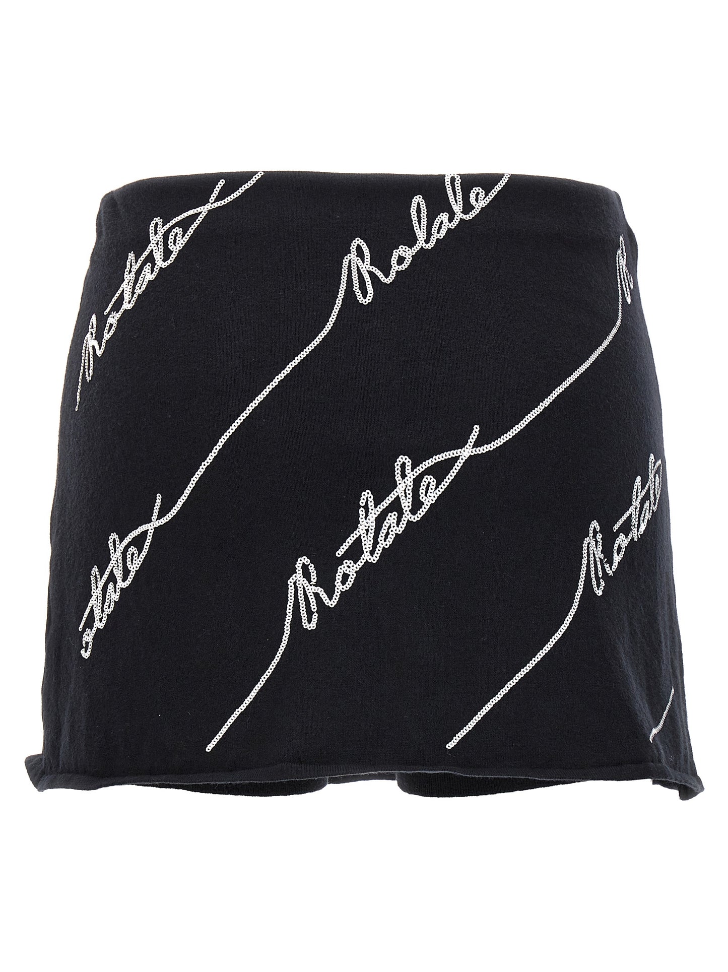 Skort 'Sequin Logo Mini' Bermuda, short