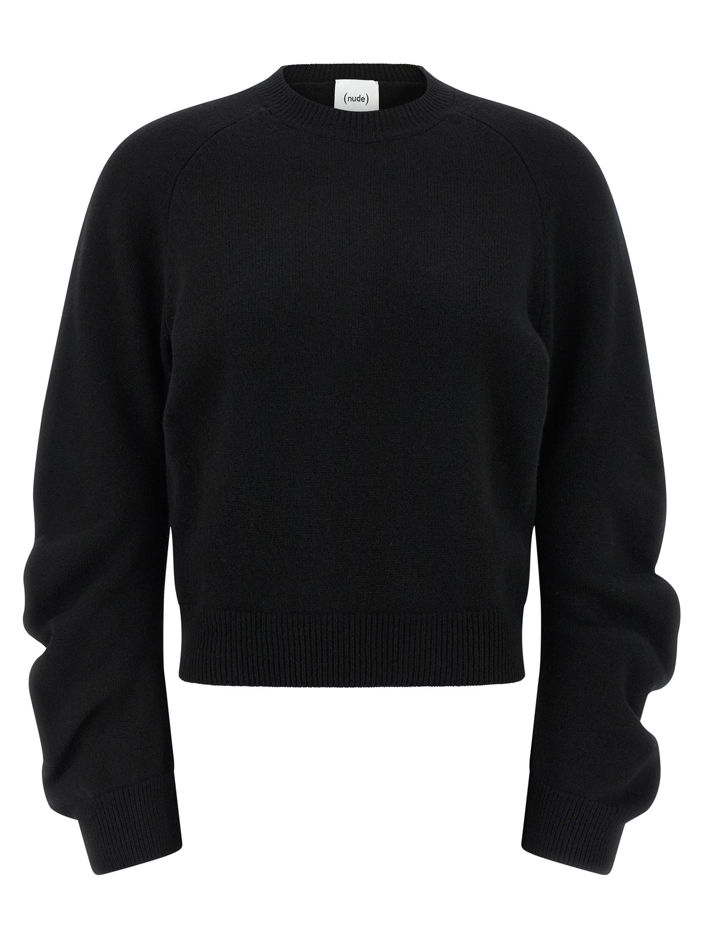 Curved sleeve sweater Sweater, cardigans