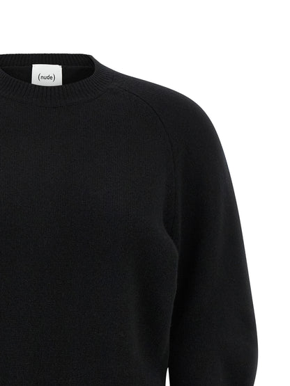 Curved sleeve sweater Sweater, cardigans