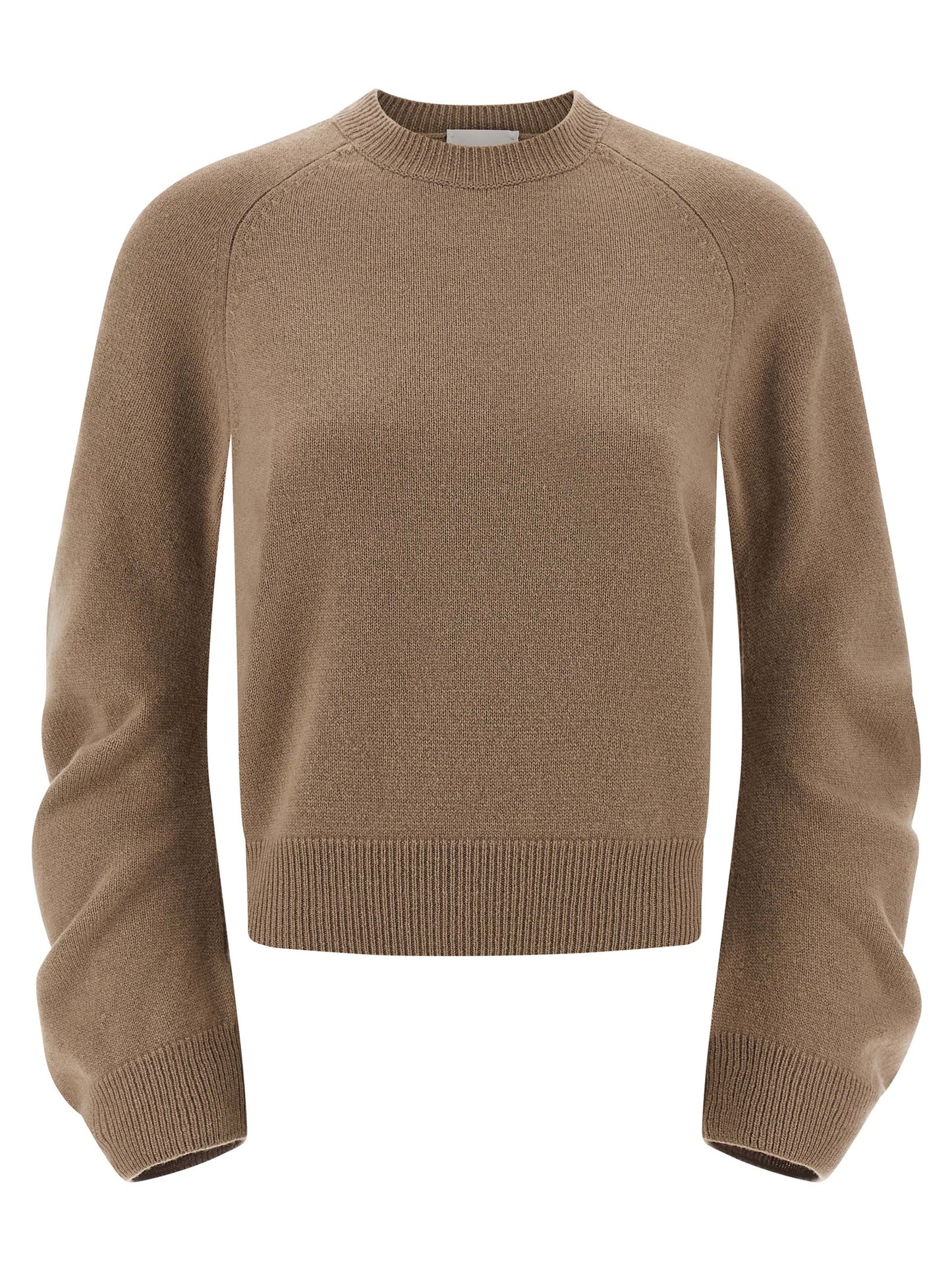 Curved sleeve sweater Sweater, cardigans