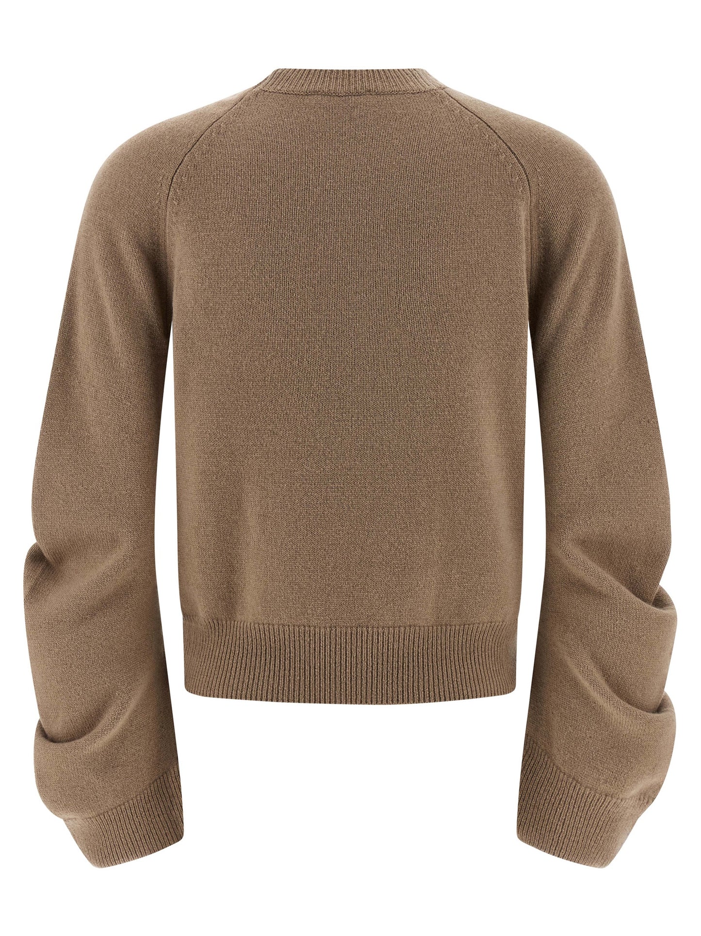 Curved sleeve sweater Sweater, cardigans
