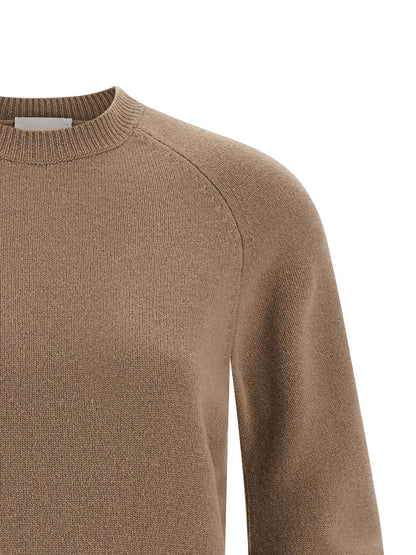 Curved sleeve sweater Sweater, cardigans