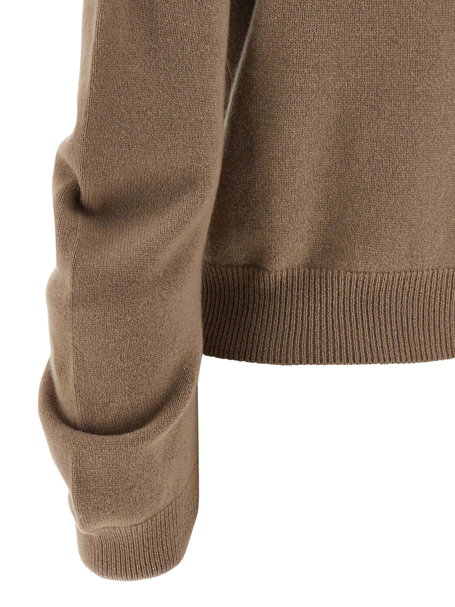 Curved sleeve sweater Sweater, cardigans
