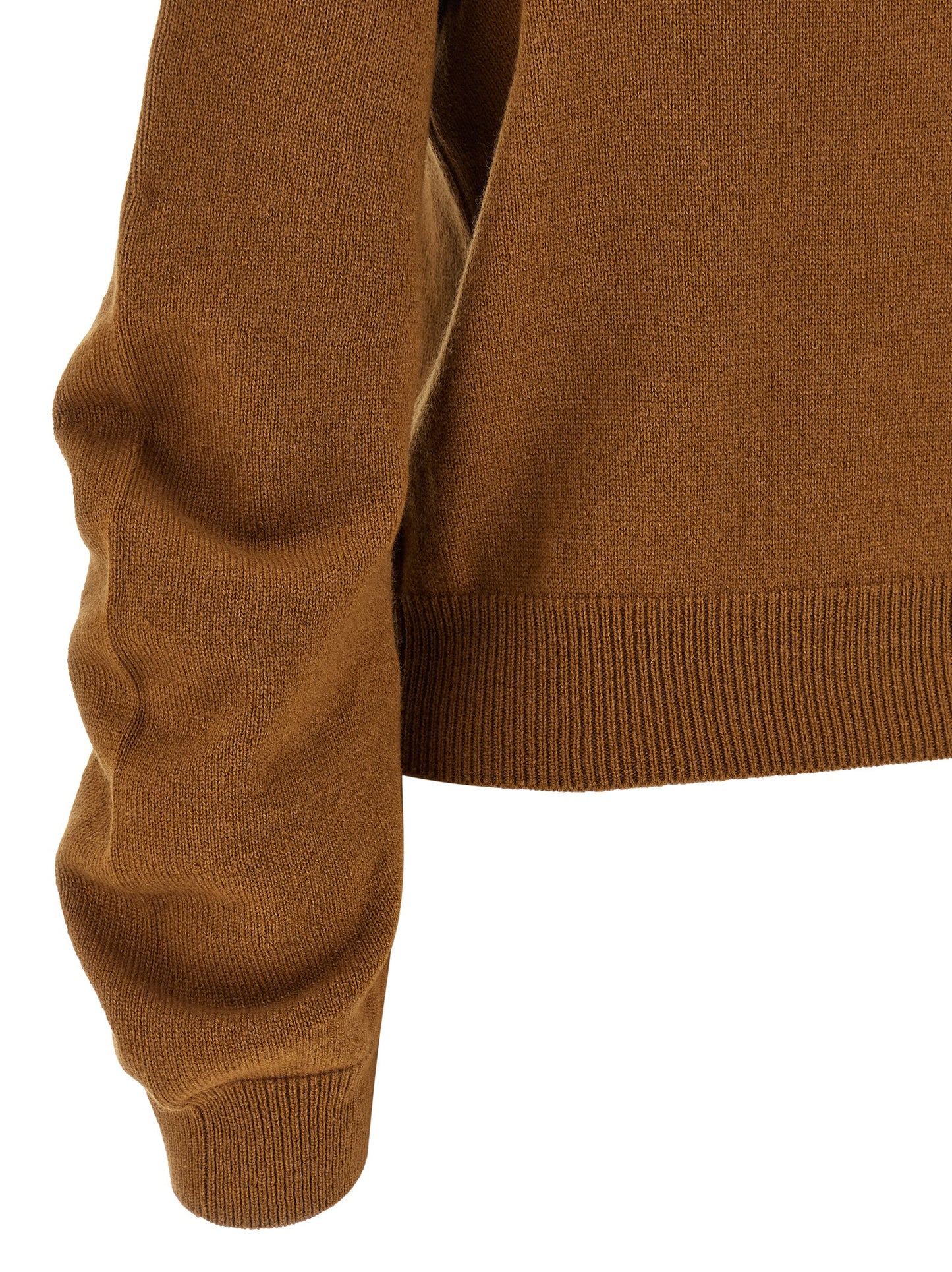Curved sleeve sweater Sweater, cardigans