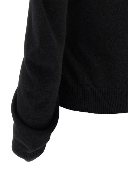 Curved sleeves cardigan Sweater, cardigans