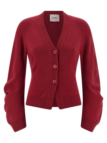Curved sleeves cardigan Sweater, cardigans