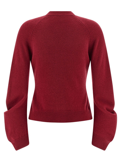 Curved sleeves cardigan Sweater, cardigans