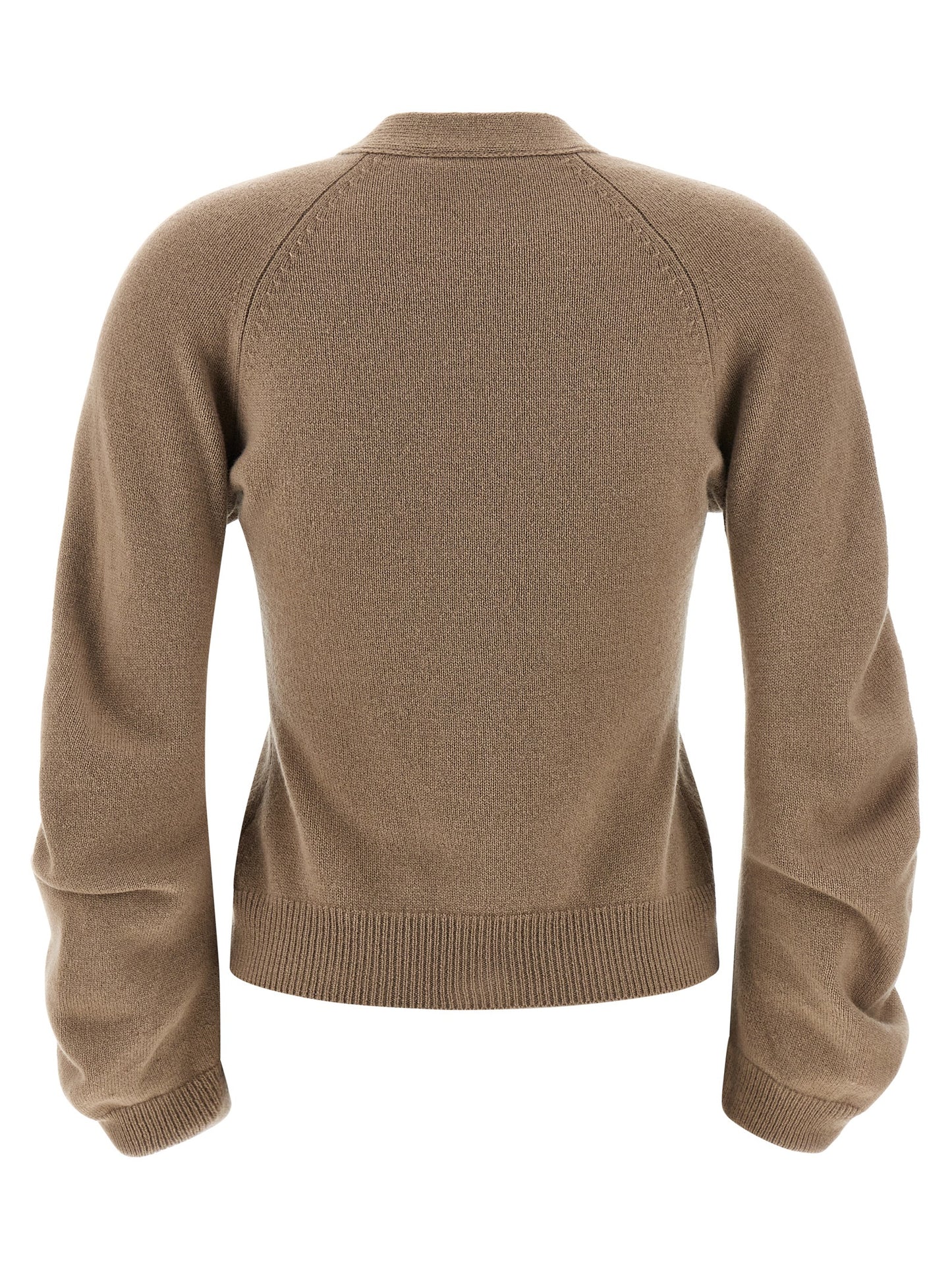 Curved sleeves cardigan Sweater, cardigans