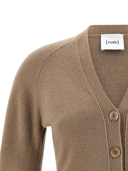Curved sleeves cardigan Sweater, cardigans