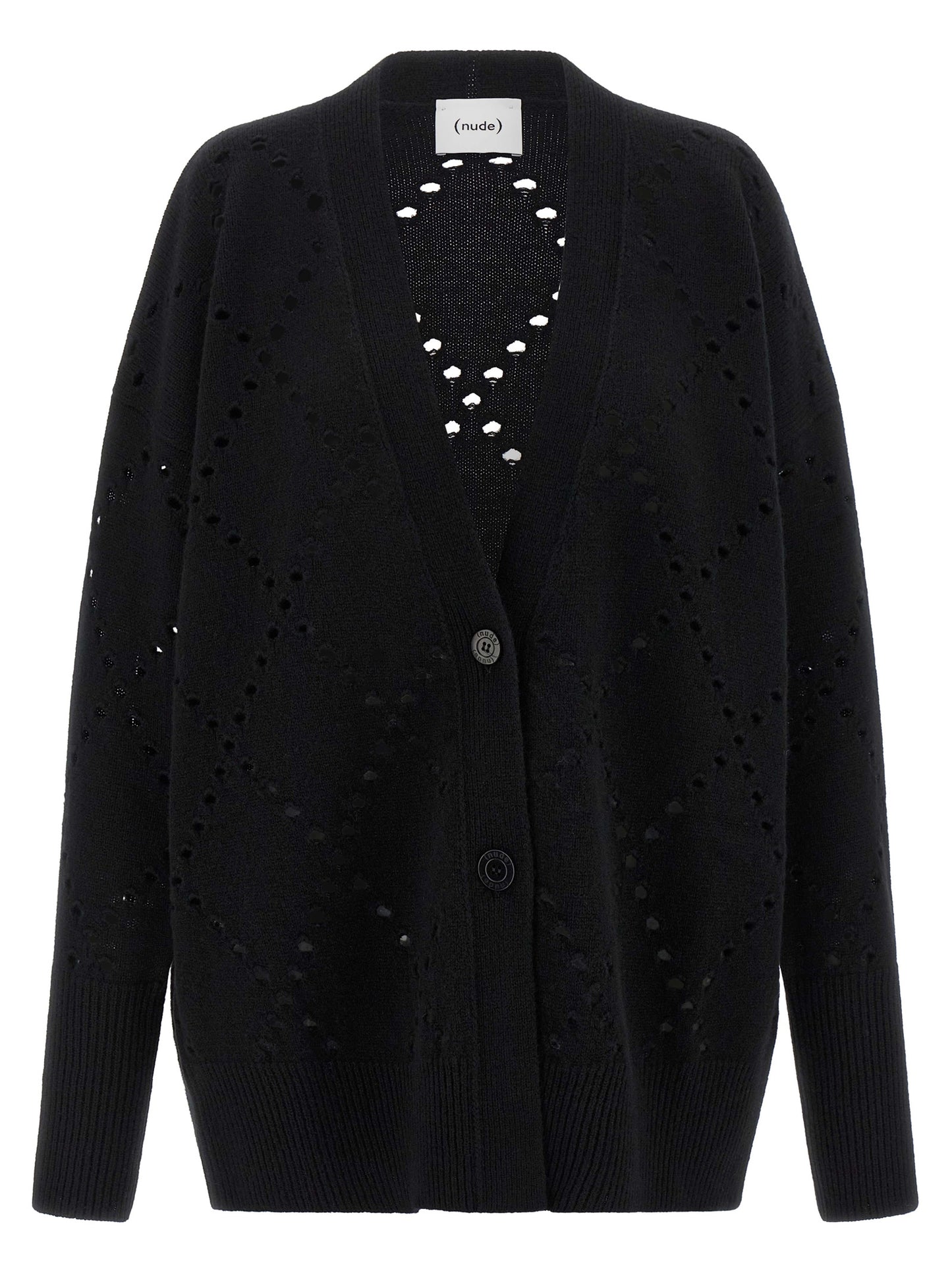 Argyle cut-out cardigan Sweater, cardigans
