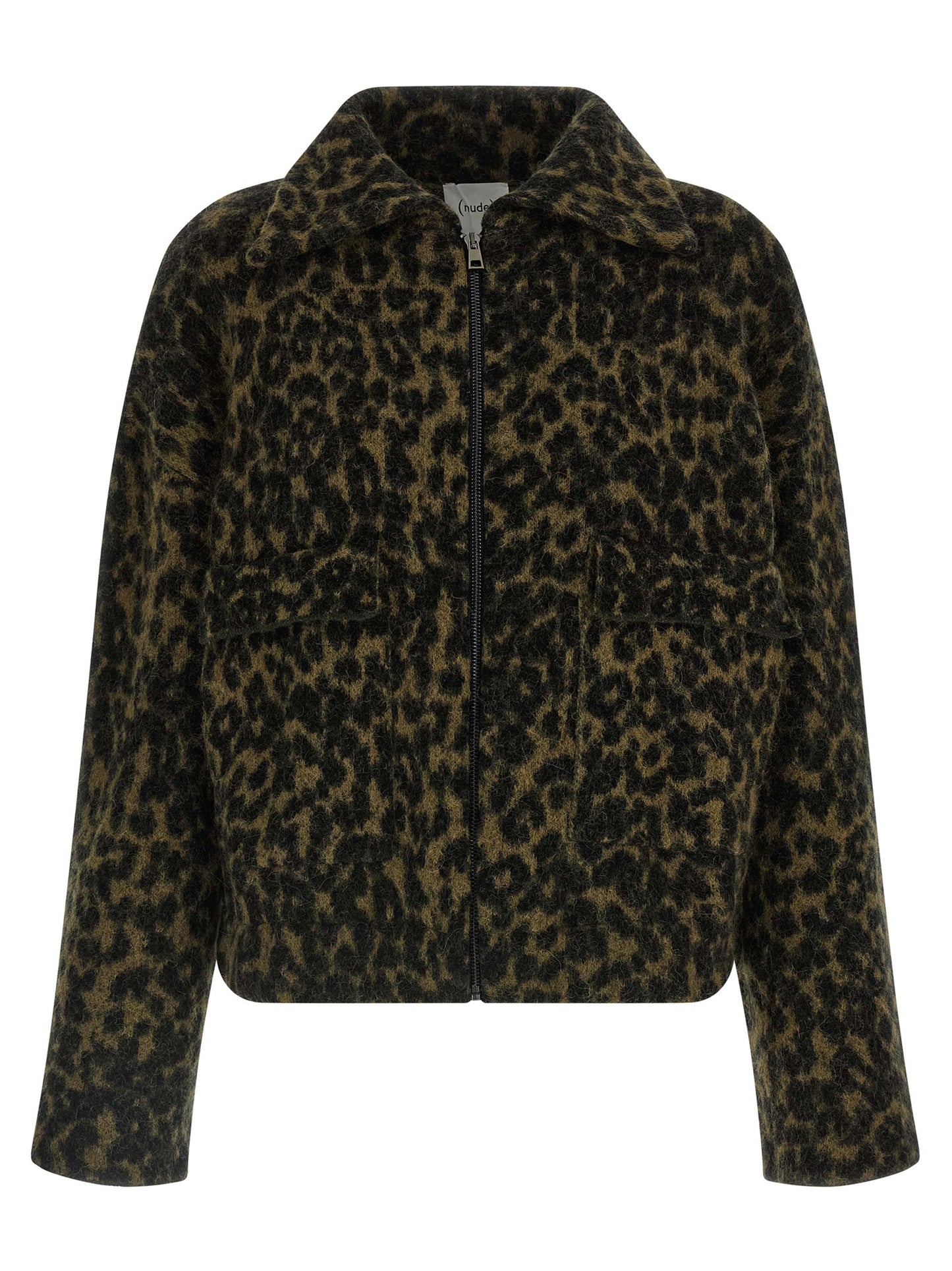 Animalier bomber jacket Down jacket, Parka, Casual jackets