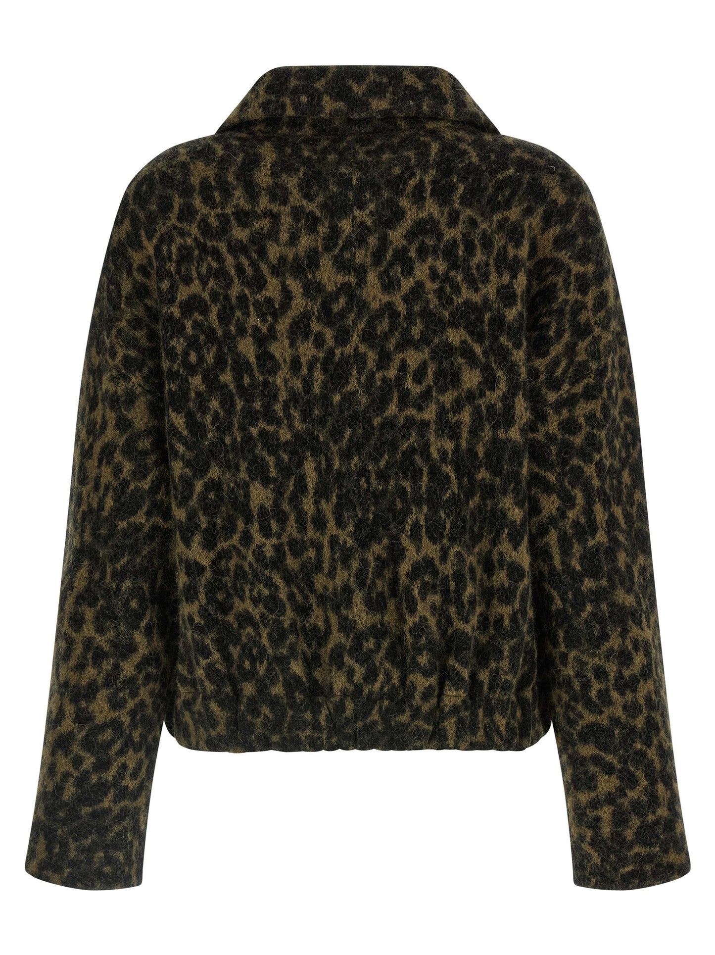 Animalier bomber jacket Down jacket, Parka, Casual jackets