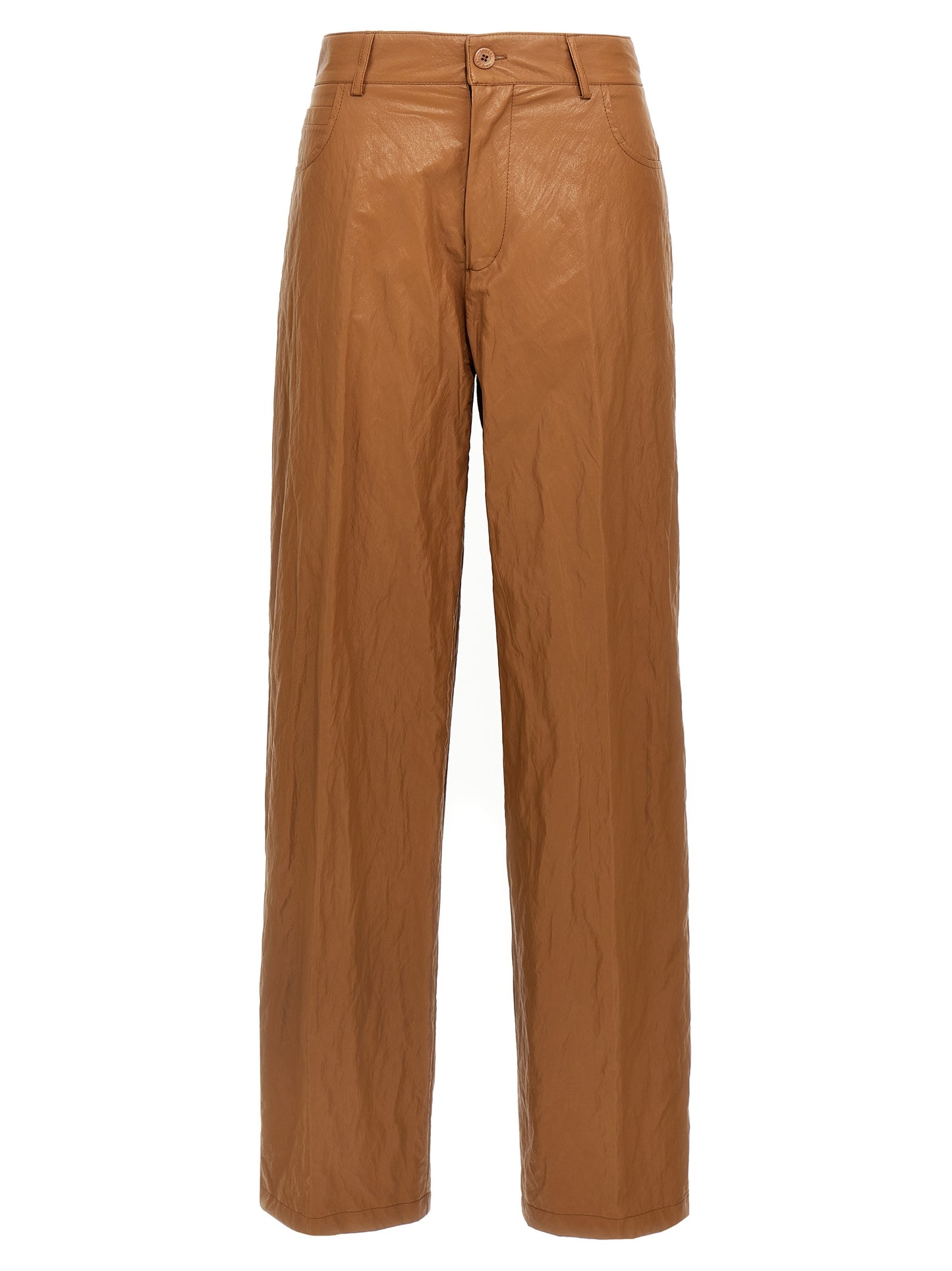 Leather-effect pants Pants