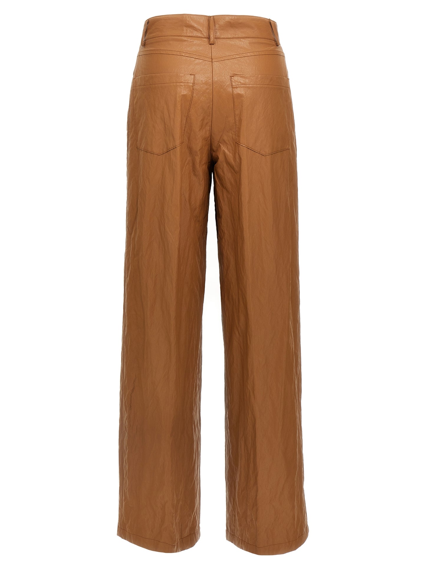 Leather-effect pants Pants