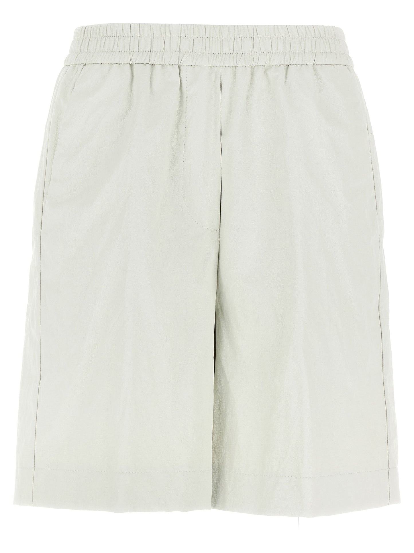 Leather-effect bermuda shorts Bermuda, short