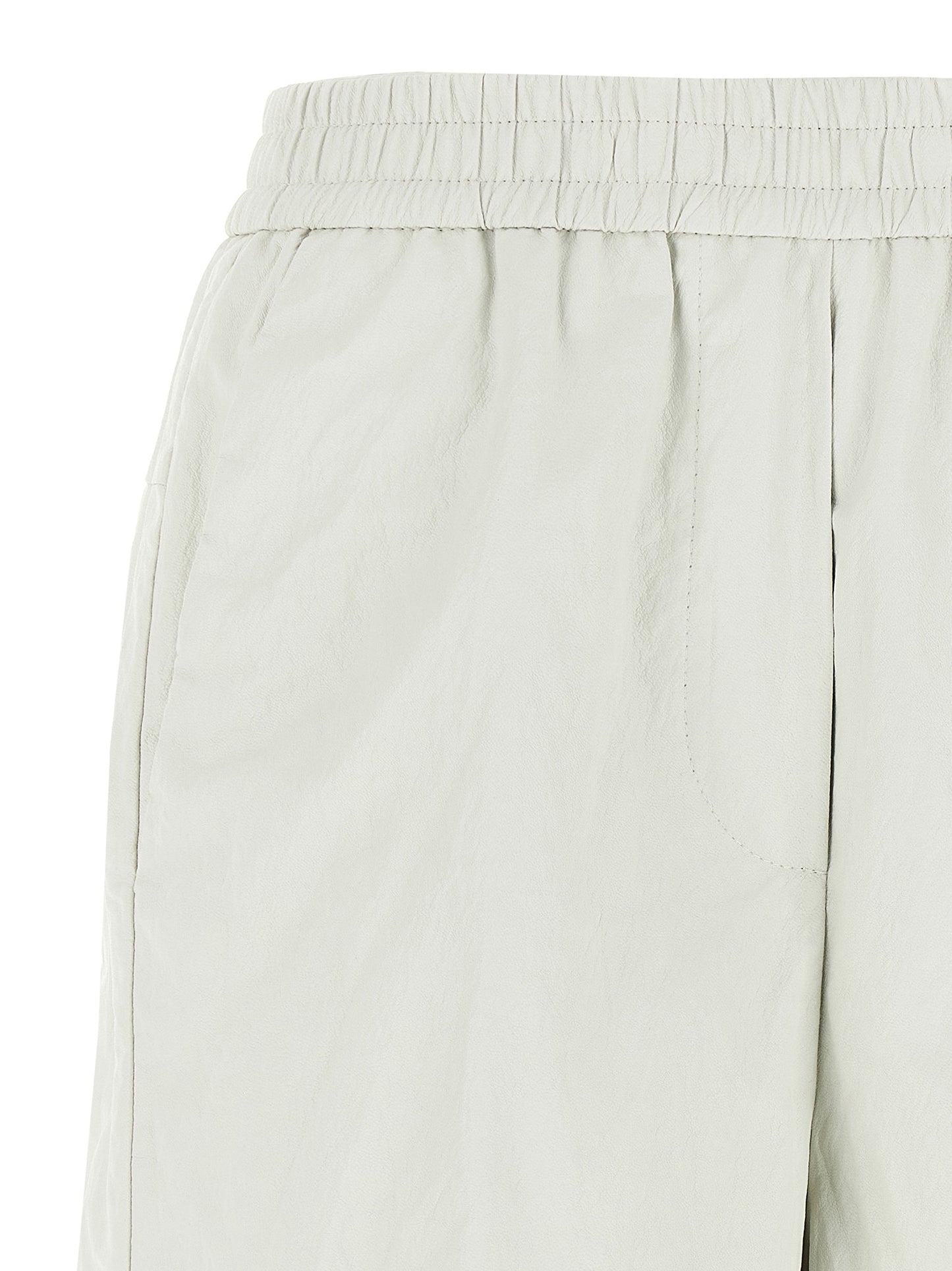 Leather-effect bermuda shorts Bermuda, short