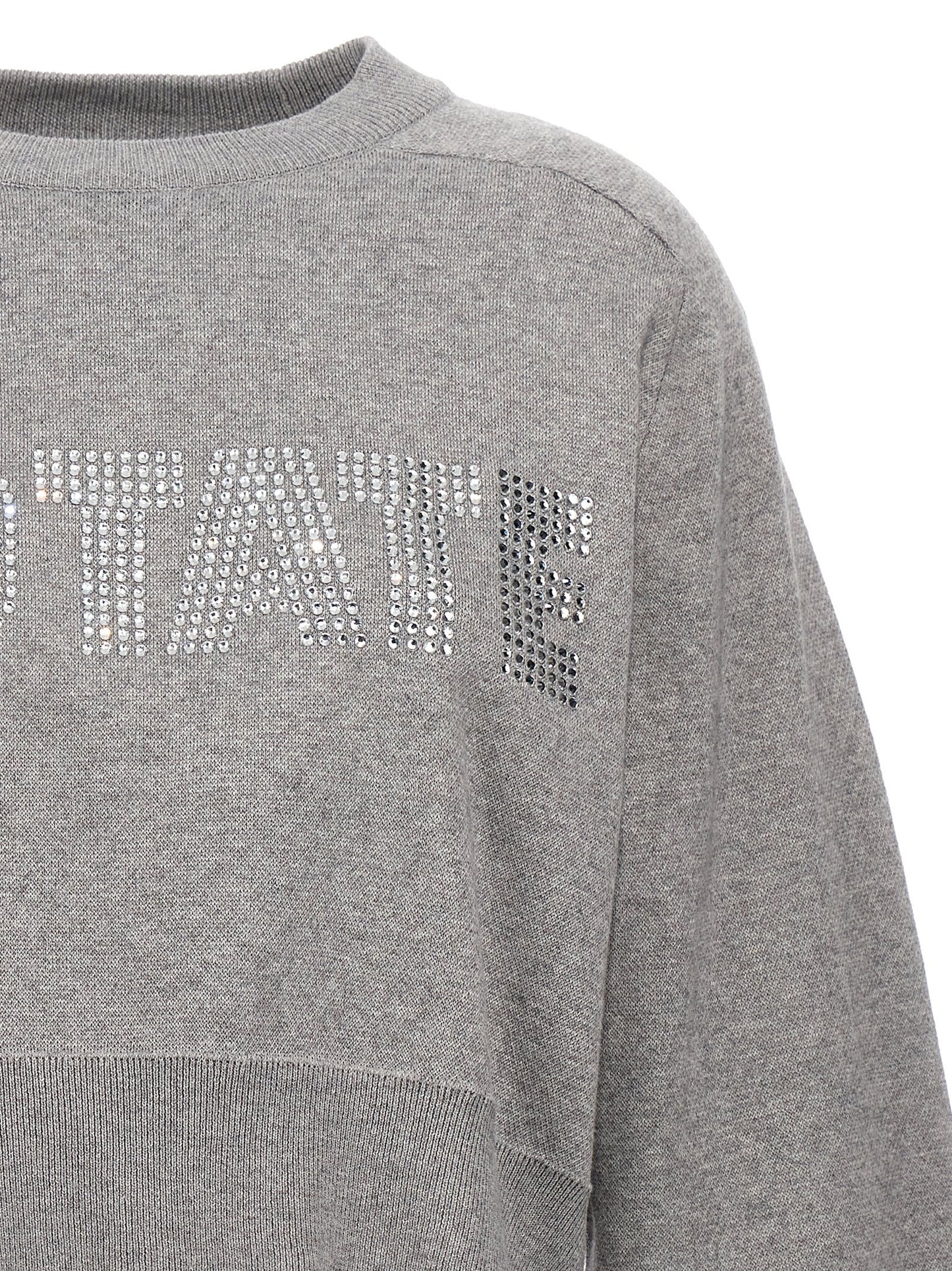 'Firm Knit Cropped' sweater Sweater, cardigans