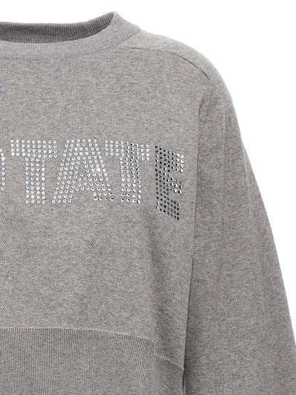 'Firm Knit Cropped' sweater Sweater, cardigans