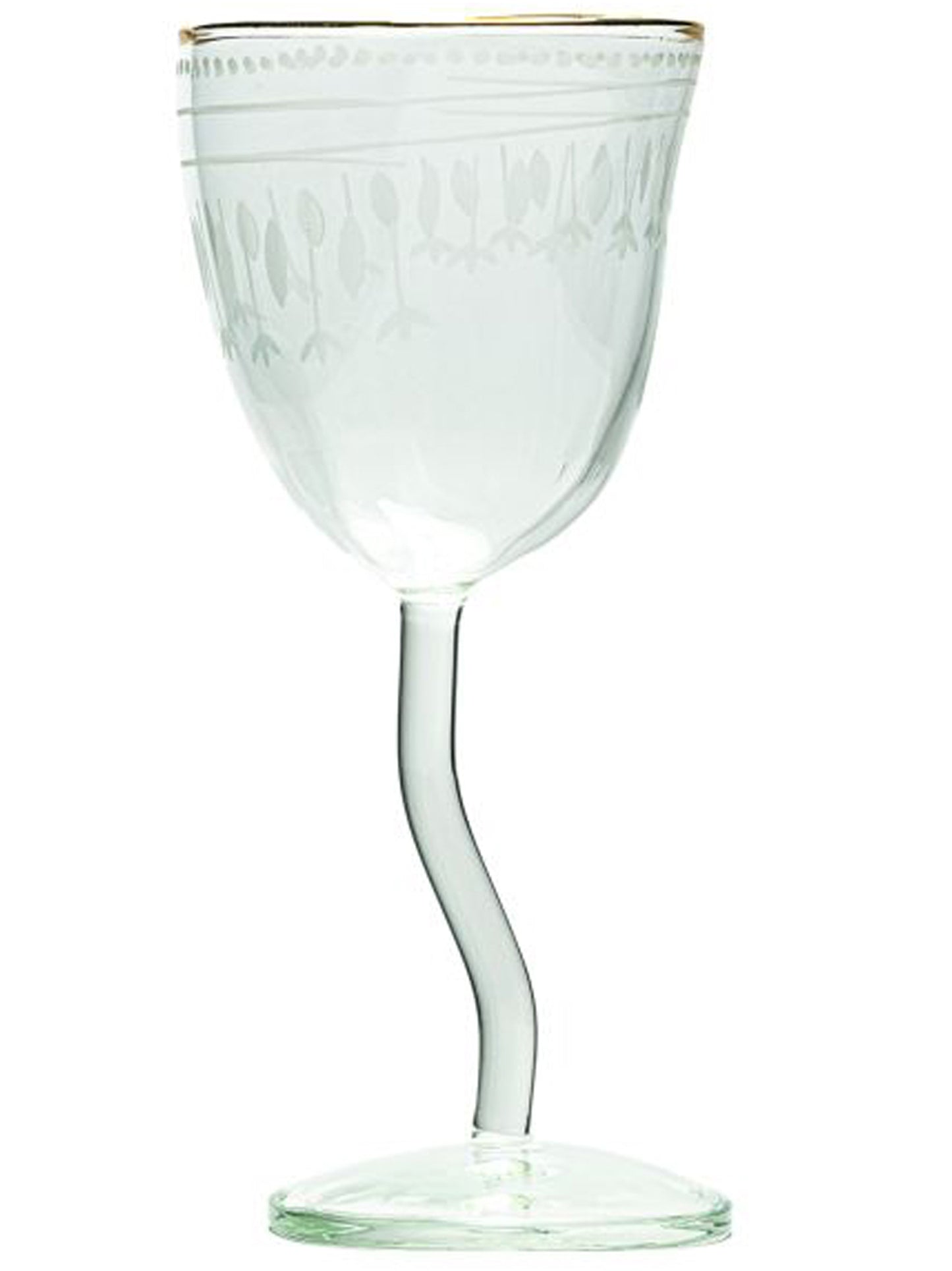 'Traditional' goblet Glasses and bottles