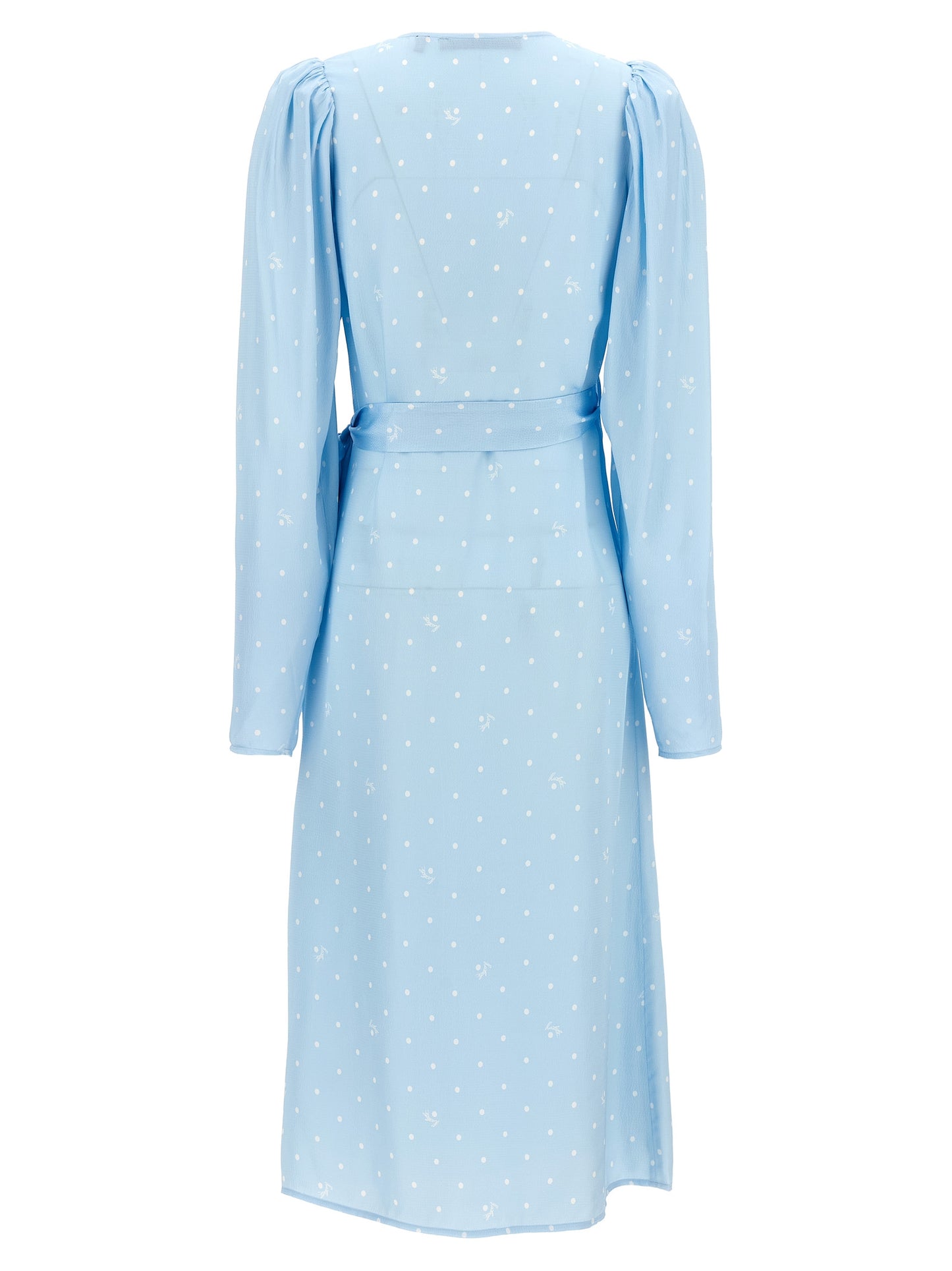 'Textured Midi Wrap' dress Dresses