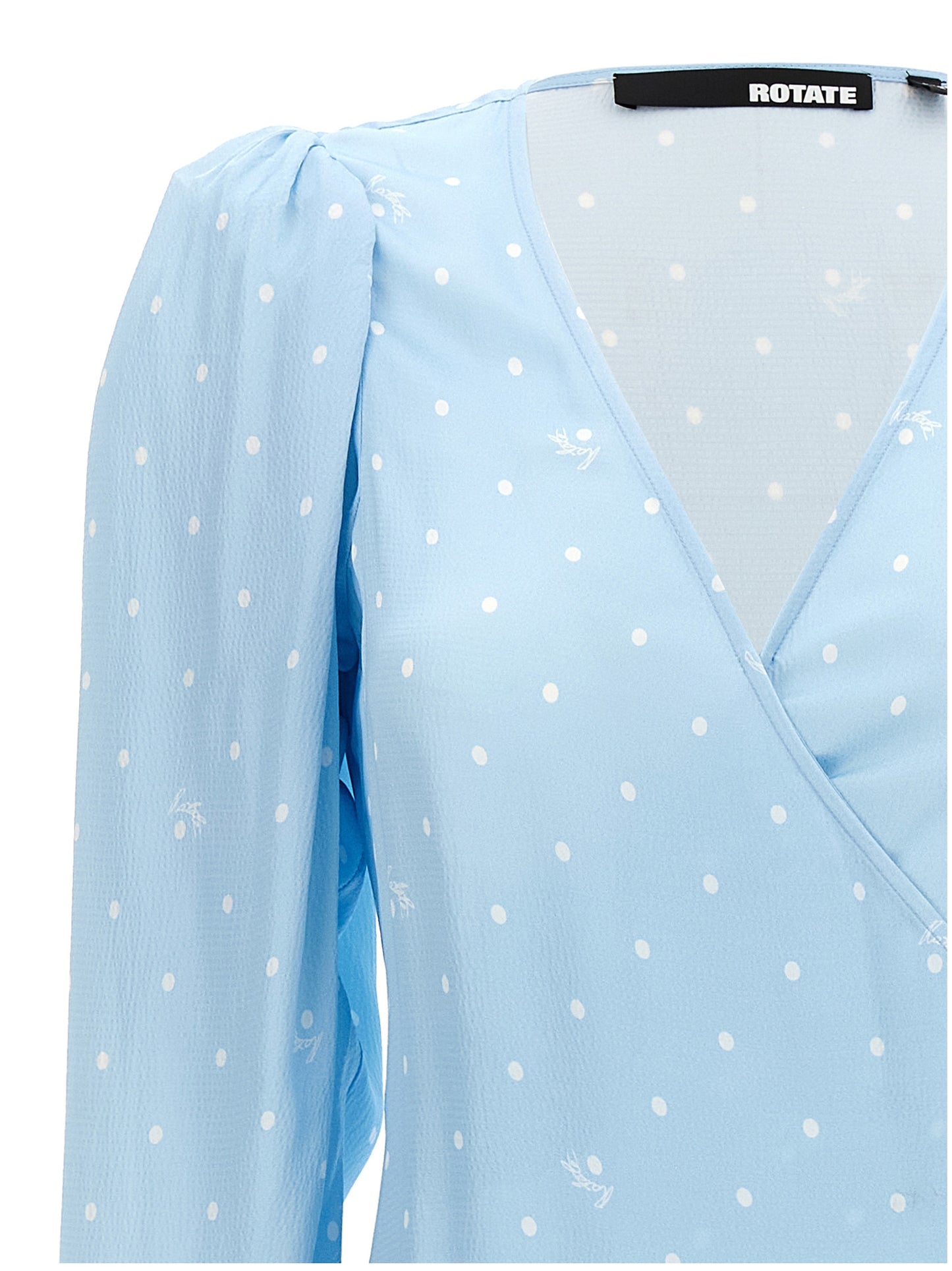 'Textured Midi Wrap' dress Dresses