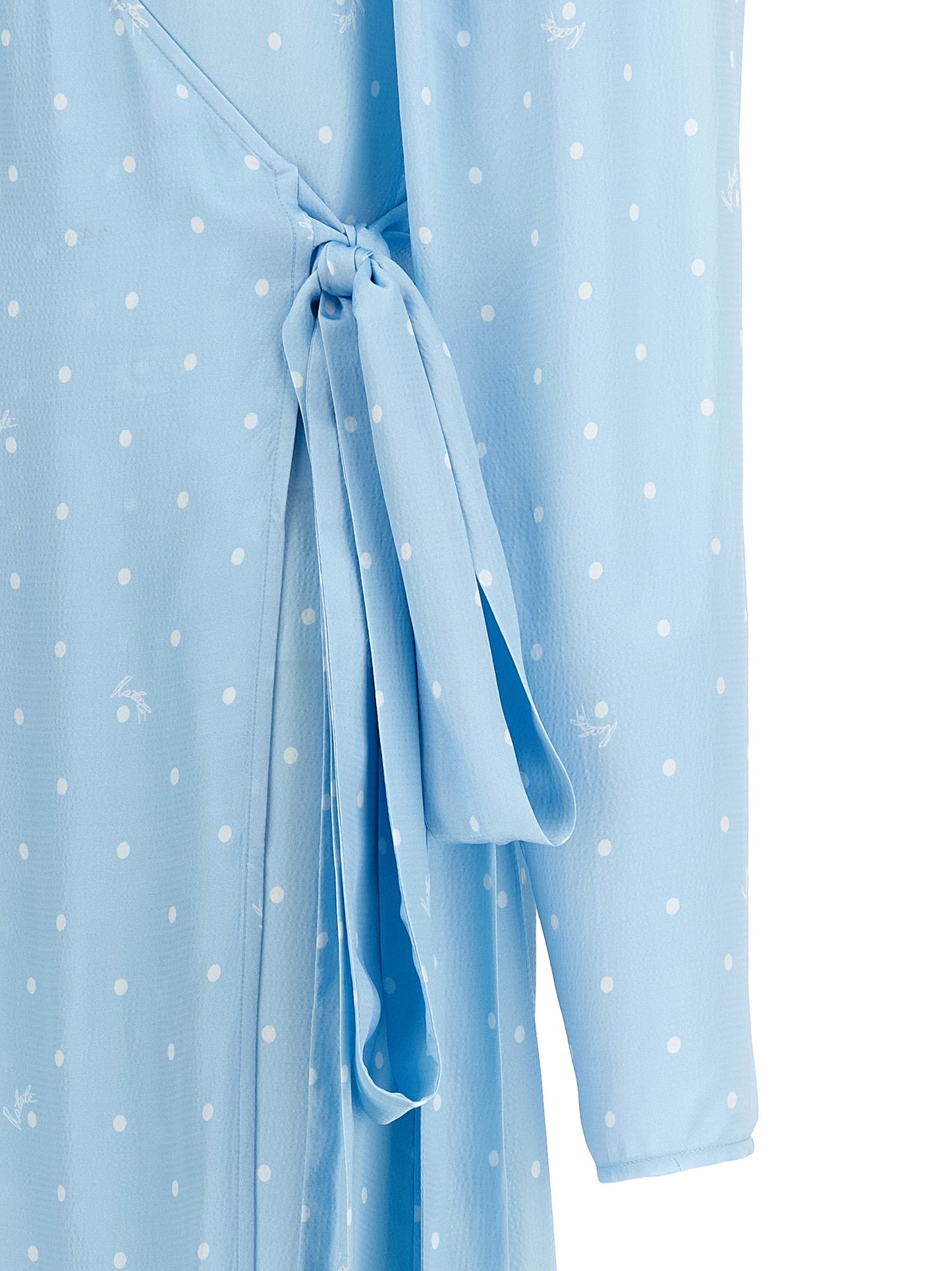 'Textured Midi Wrap' dress Dresses