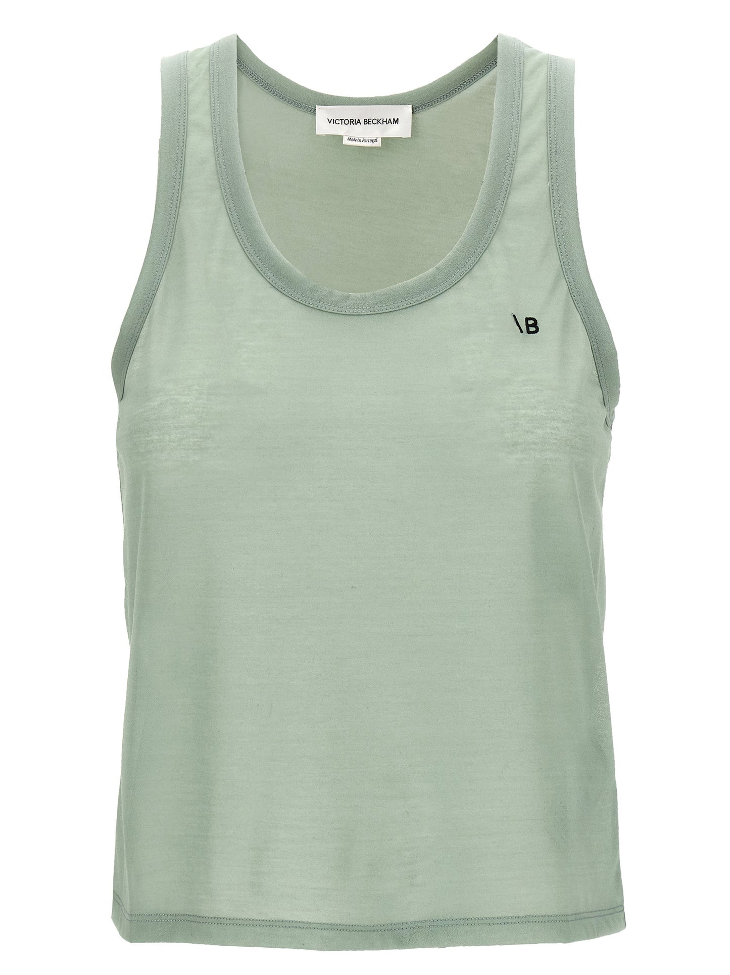 Logo embroidery tank top Tops