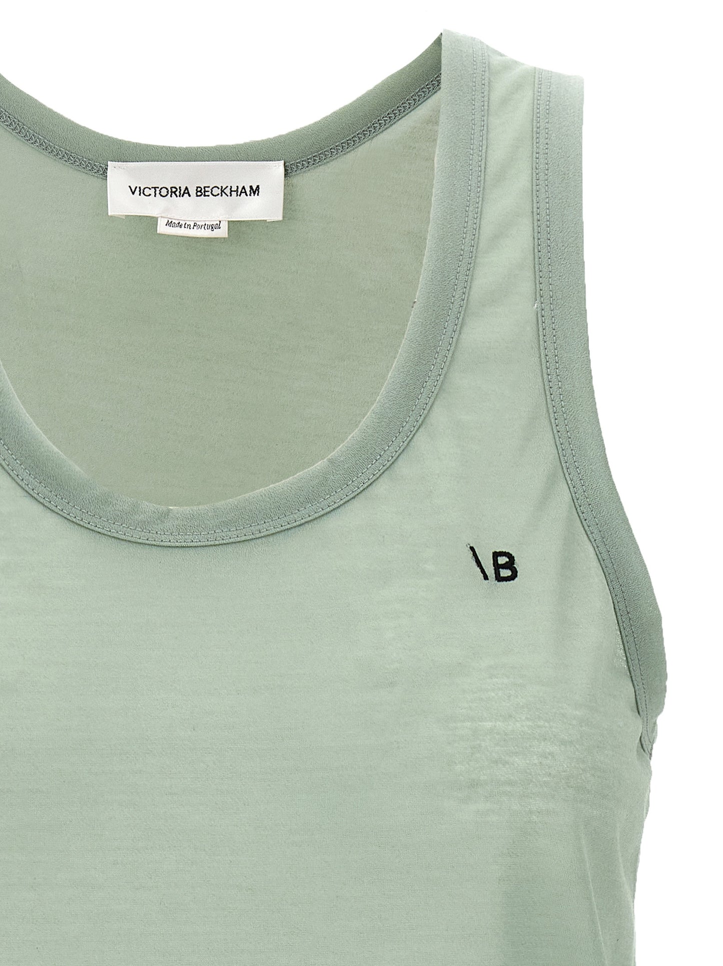 Logo embroidery tank top Tops