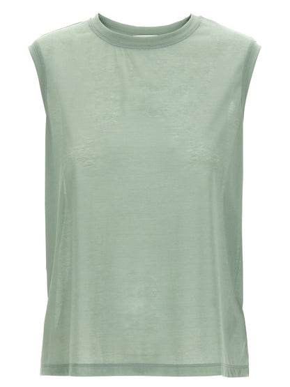 Logo embroidery top Tops
