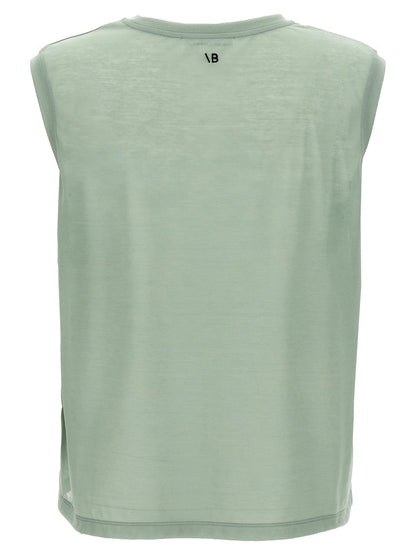 Logo embroidery top Tops
