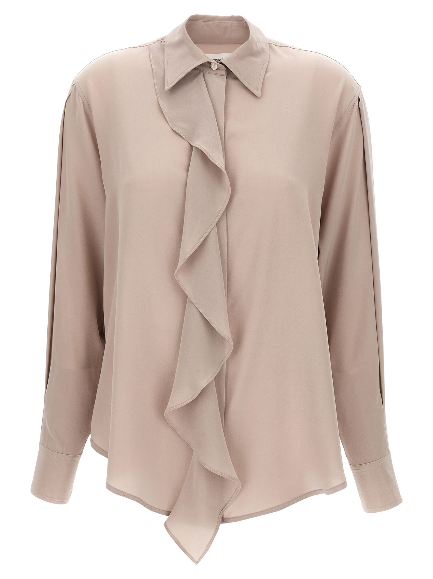'Asymmetric Ruffle' blouse Shirt, blouse