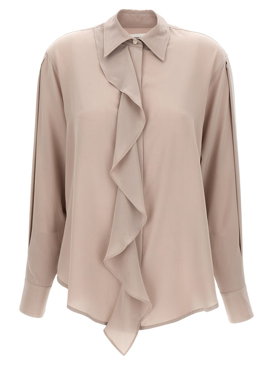 'Asymmetric Ruffle' blouse Shirt, blouse