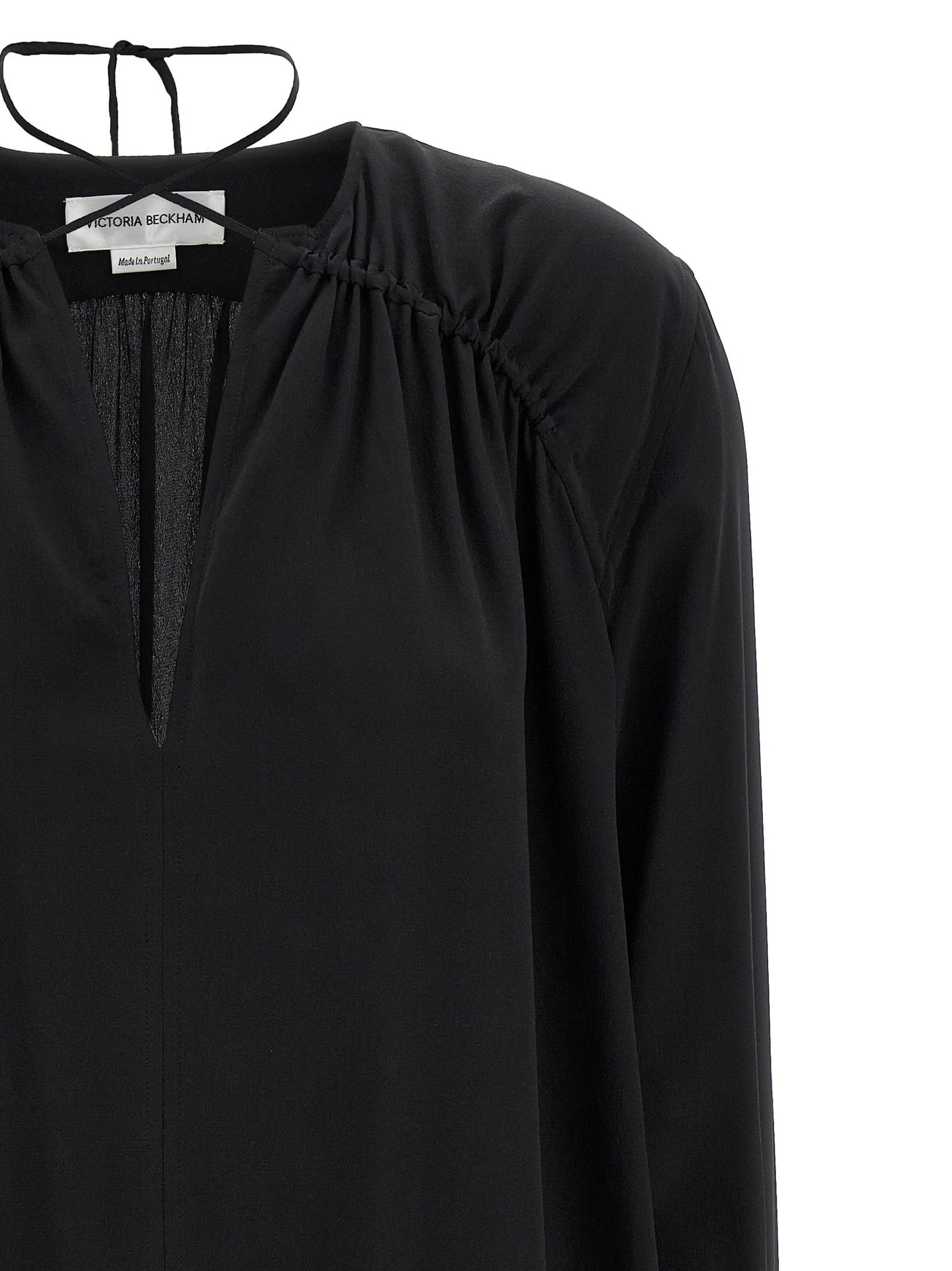 'Gather Detail Tie' blouse Shirt, blouse