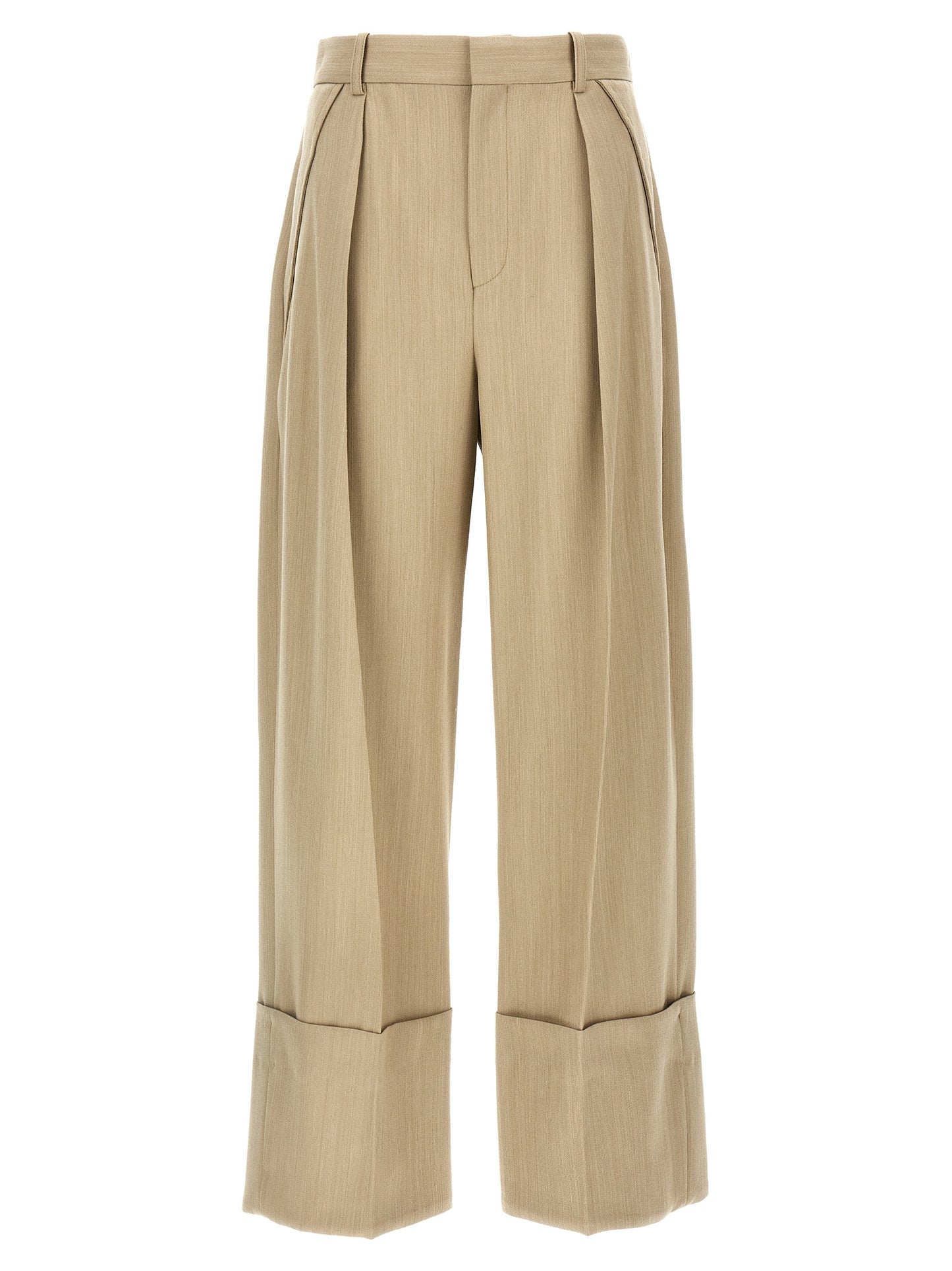 Maxi turn-up pants Pants